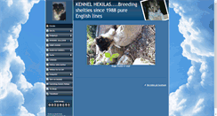 Desktop Screenshot of kennel-hekilas.dk